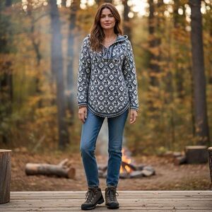 Unbranded Alpaca Hooded Sweater